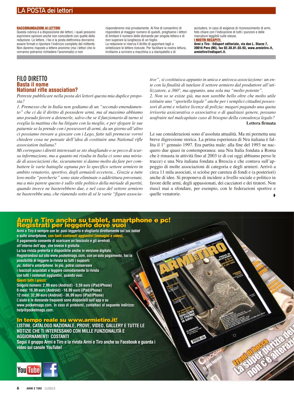 Armi E Tiro Preview Pages
