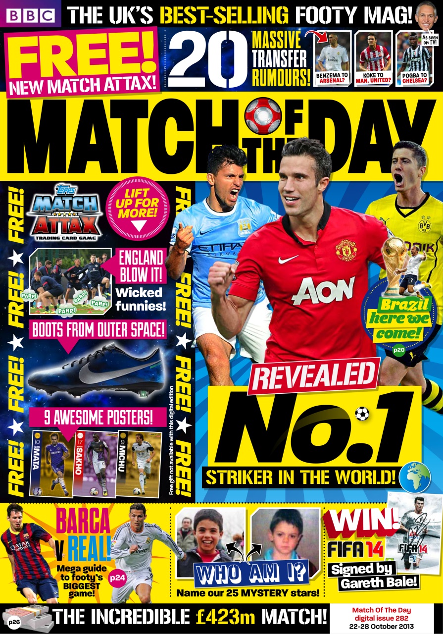 Match of the Day Preview Pages
