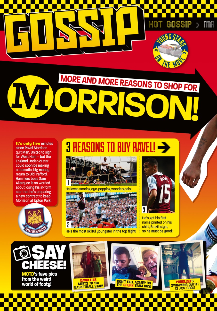 Match of the Day Preview Pages