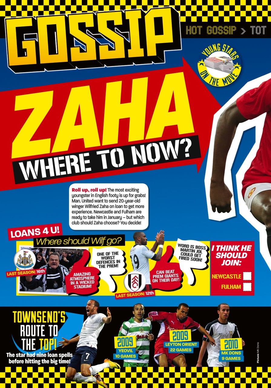 Match of the Day Preview Pages