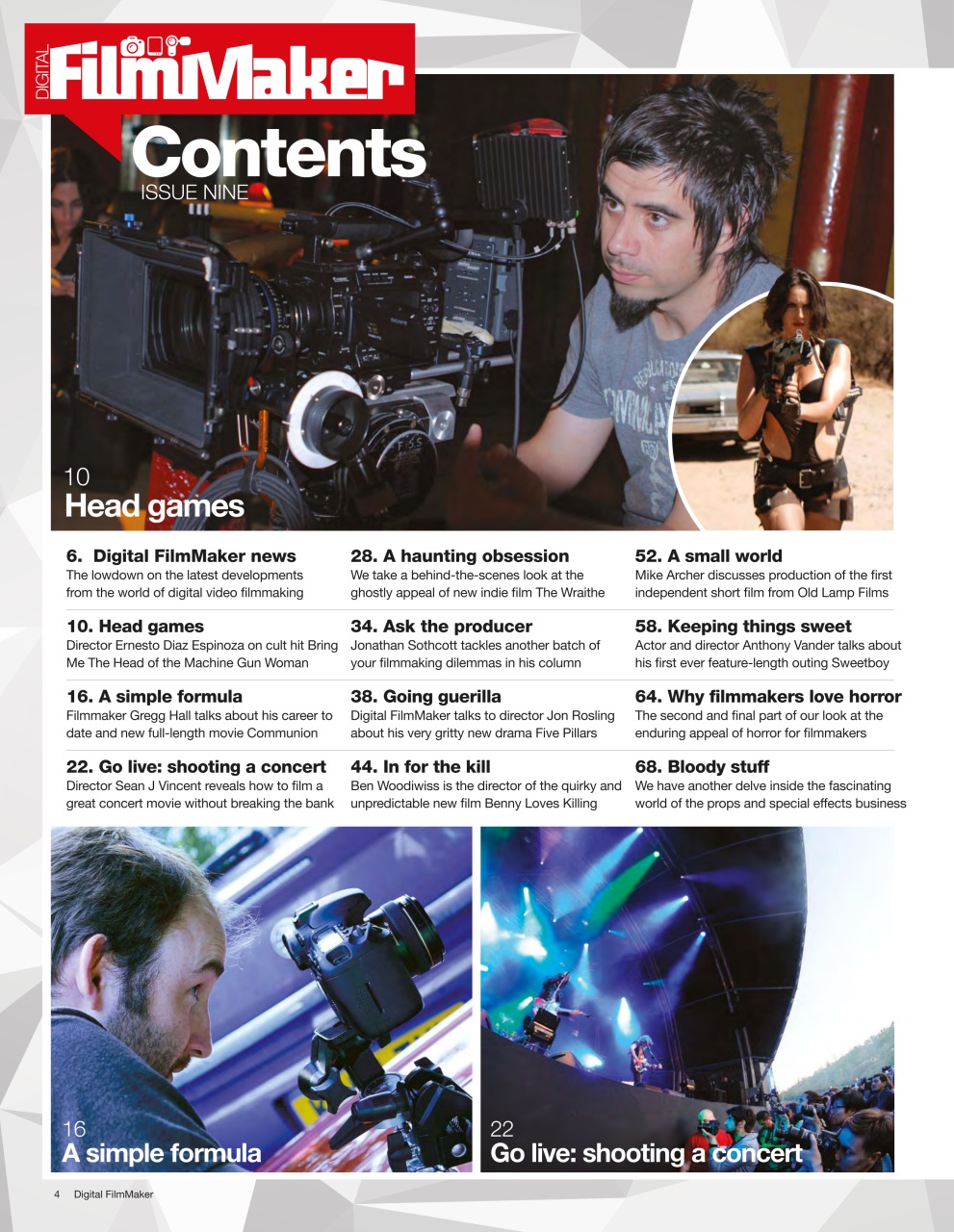 Digital FilmMaker Preview Pages