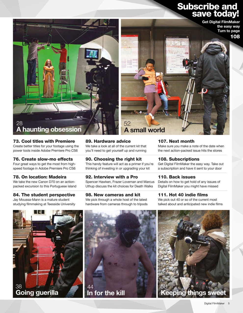 Digital FilmMaker Preview Pages