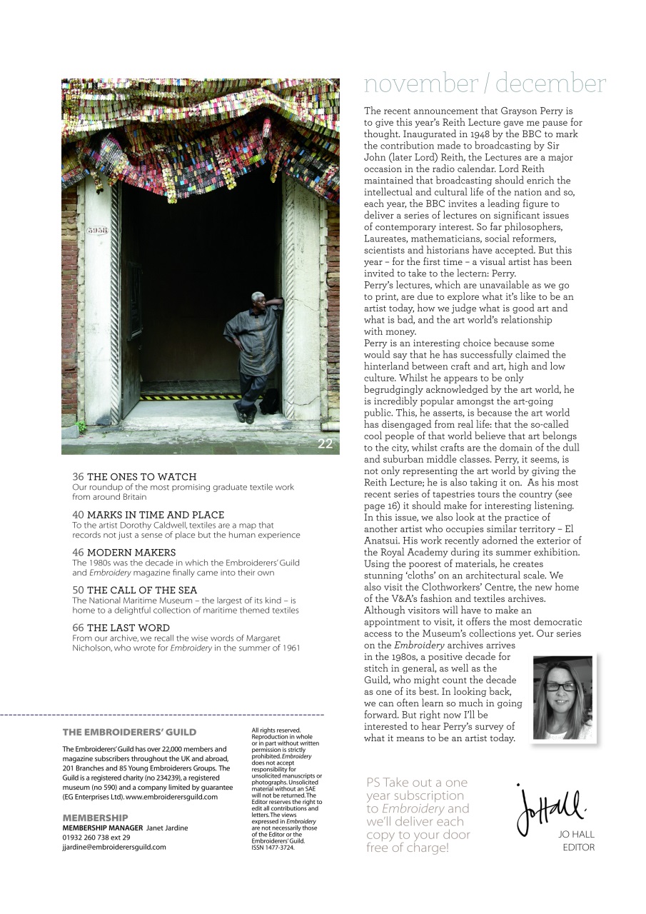 Embroidery Magazine Preview Pages