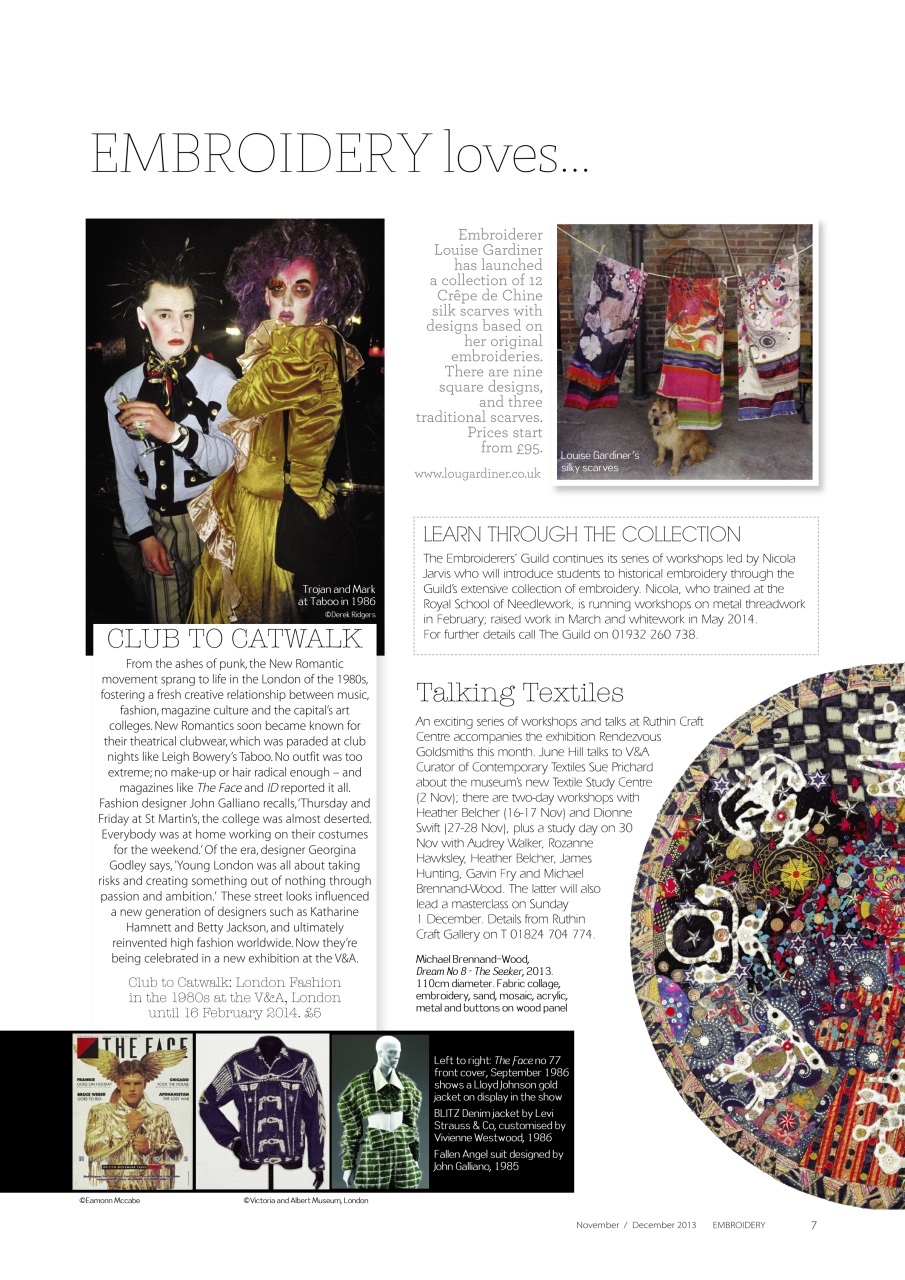 Embroidery Magazine Preview Pages