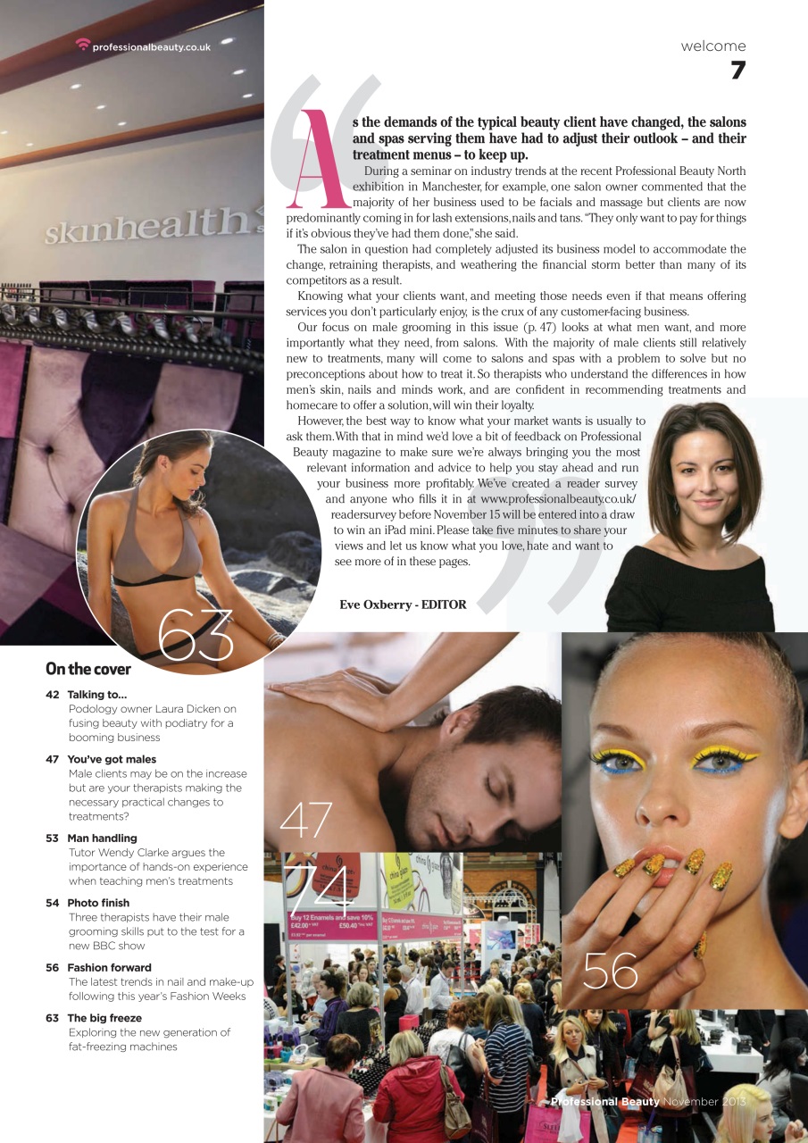 Professional Beauty Preview Pages