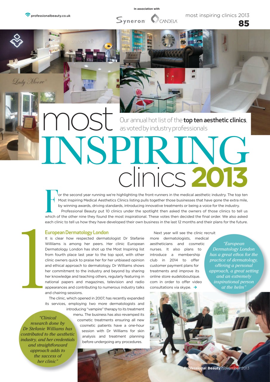 Professional Beauty Preview Pages