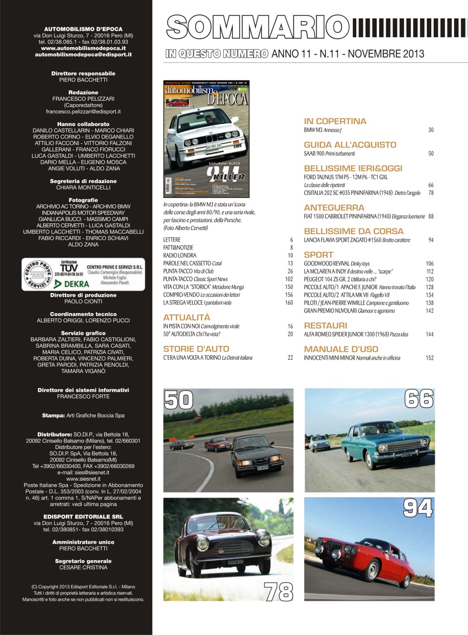 Automobilismo d'Epoca Preview Pages