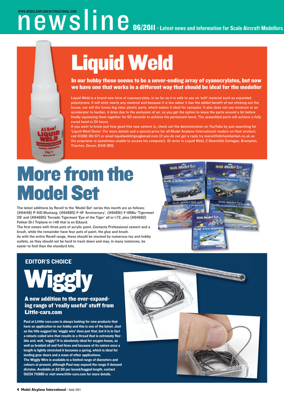 Model Airplane International Preview Pages