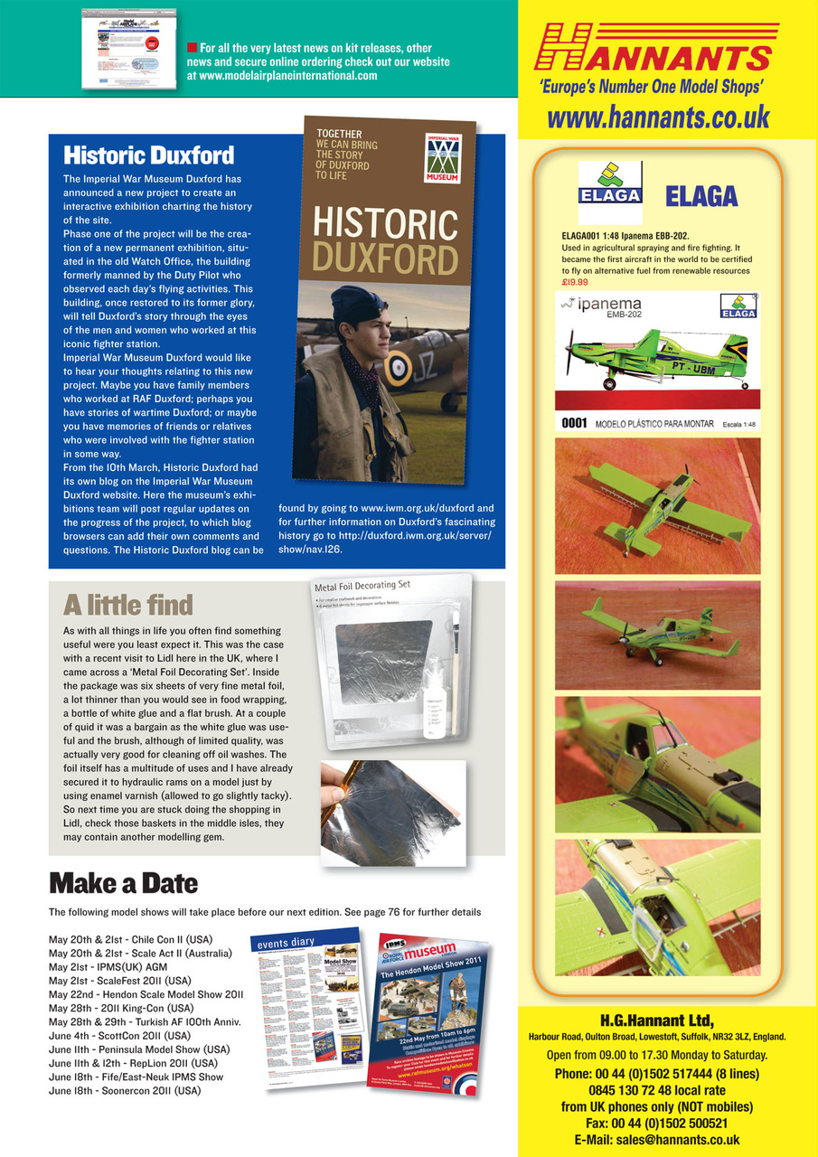 Model Airplane International Preview Pages