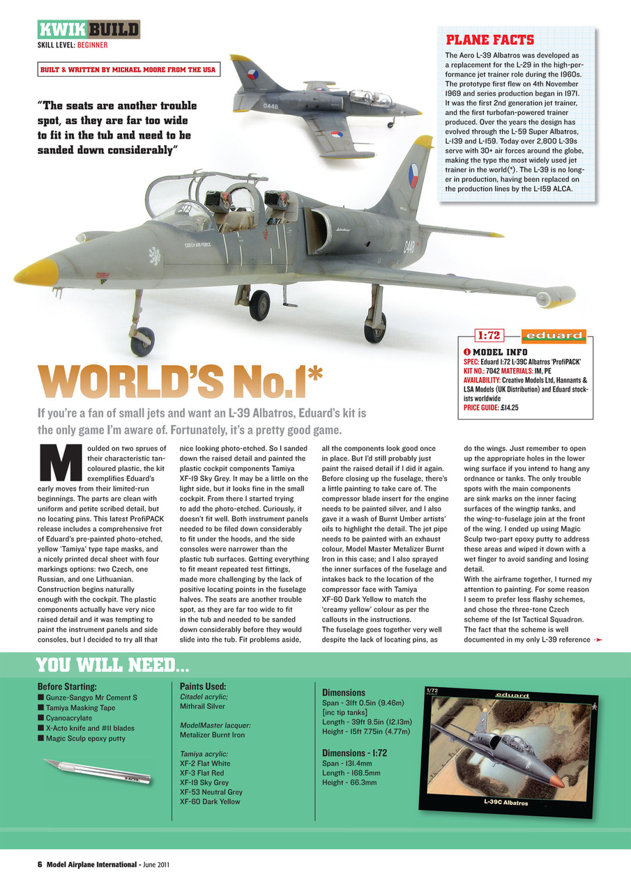 Model Airplane International Preview Pages