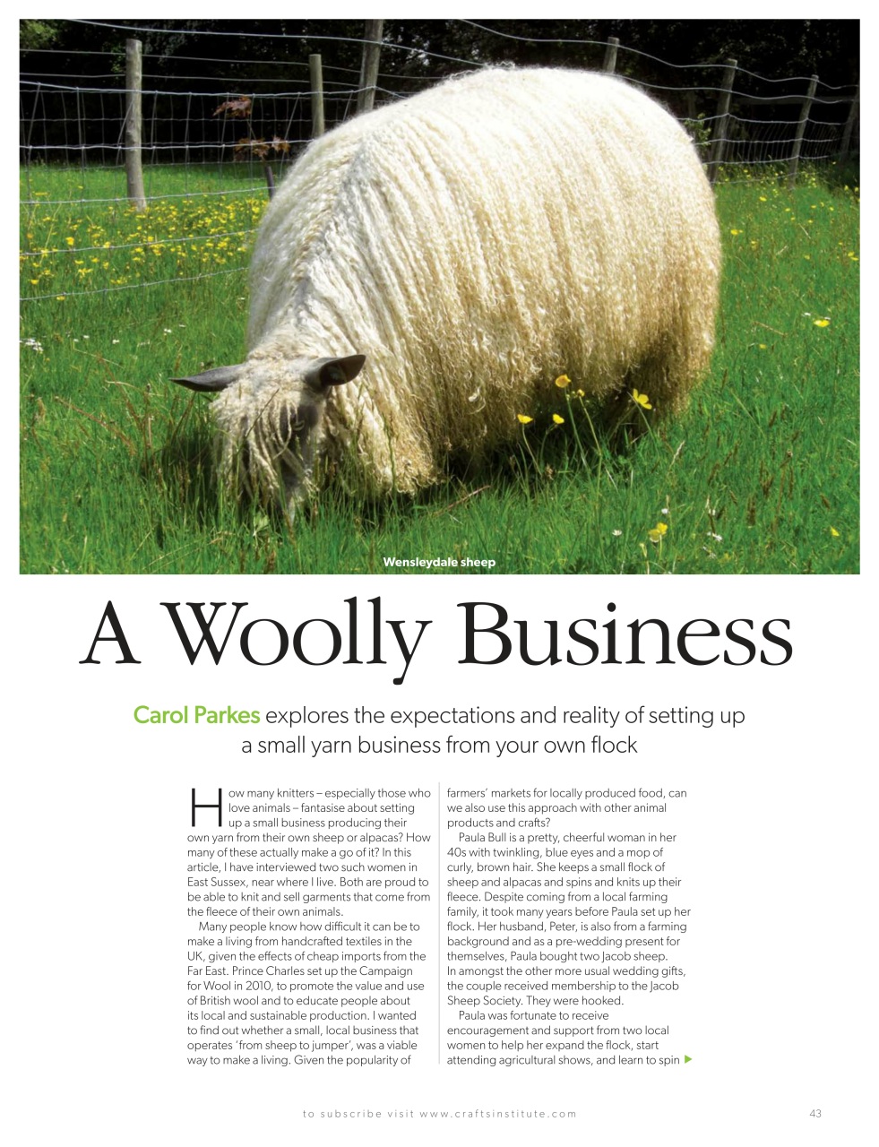 Knitting Preview Pages