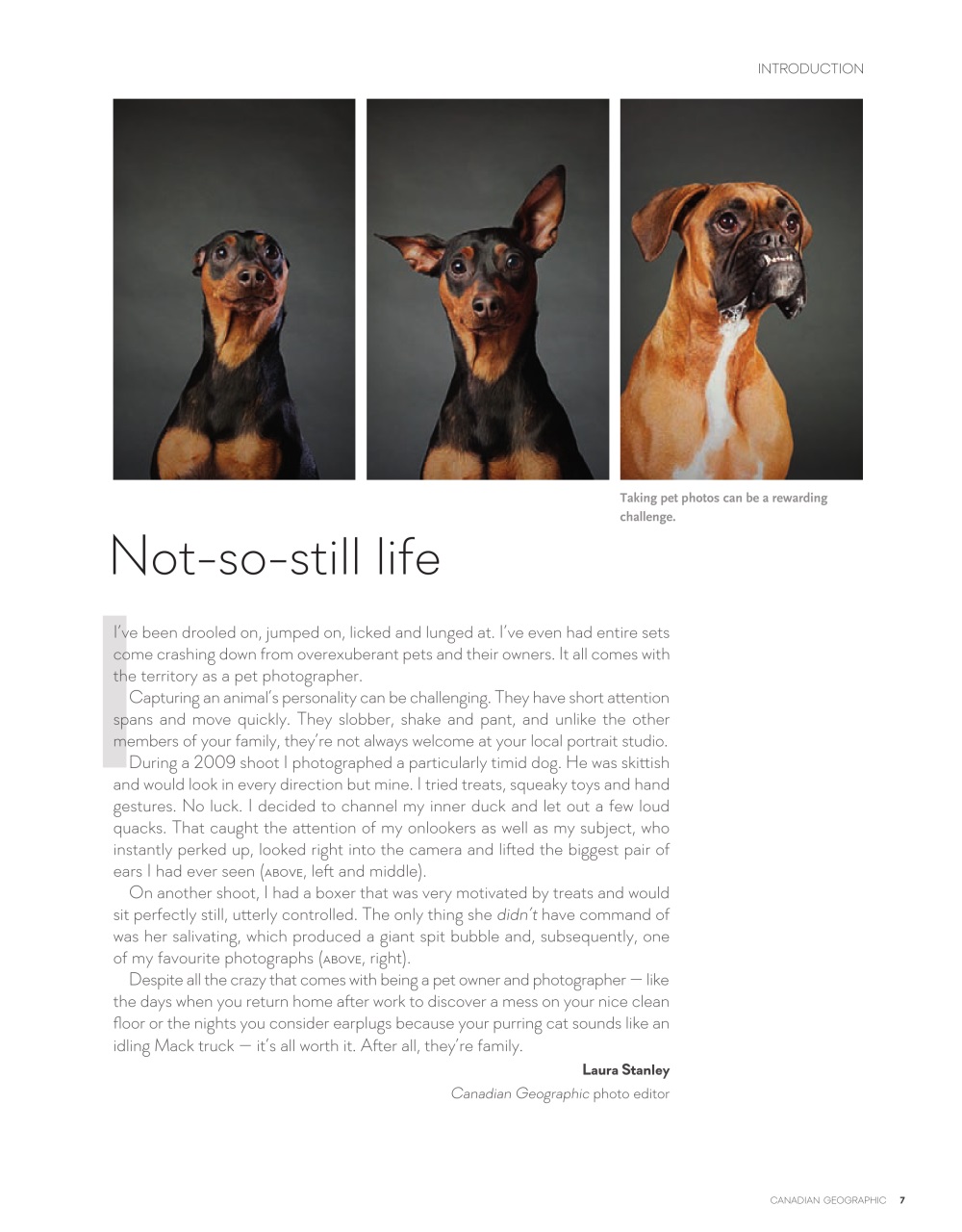 Canadian Geographic Preview Pages