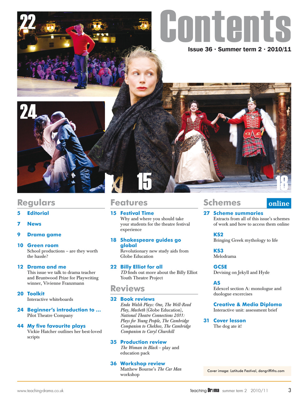 Drama and Theatre Preview Pages