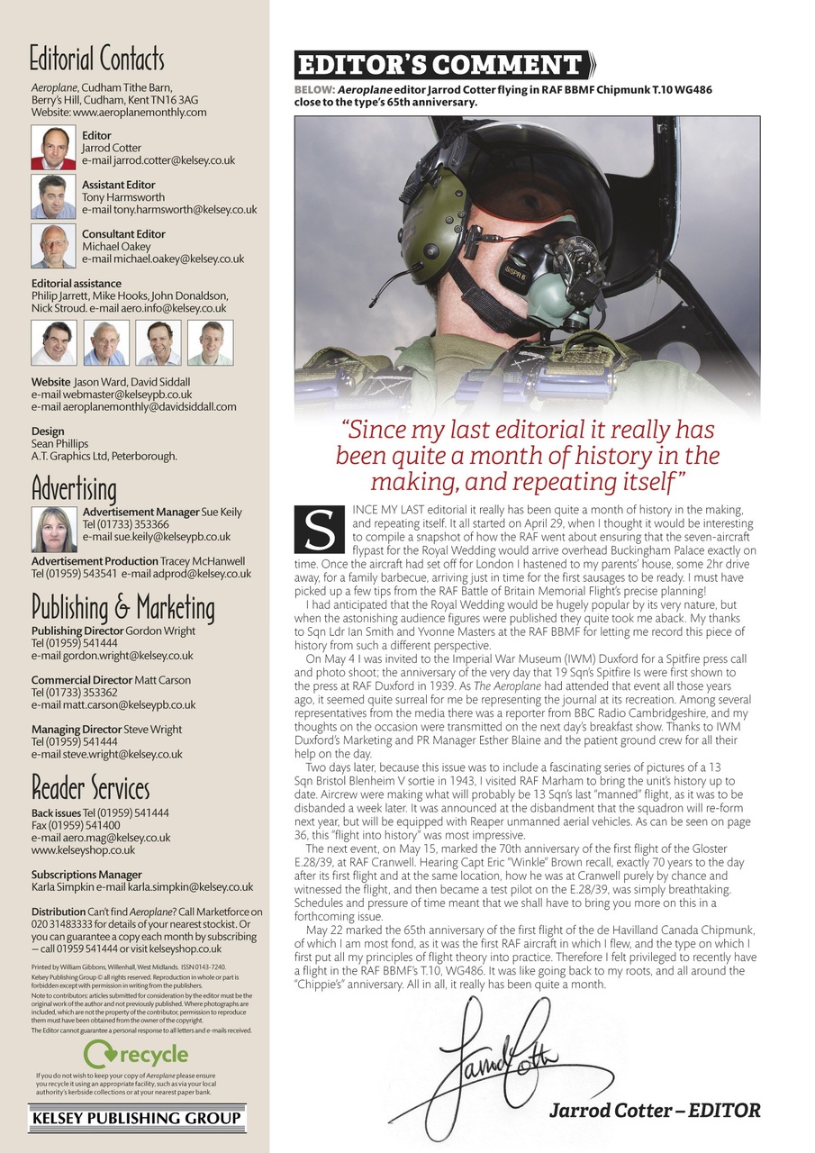 Aeroplane Preview Pages