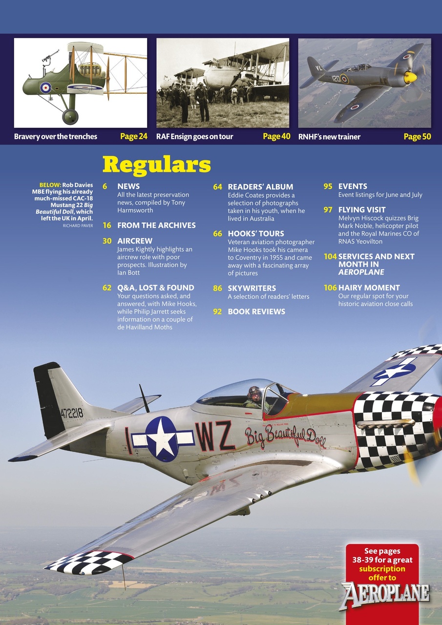 Aeroplane Preview Pages