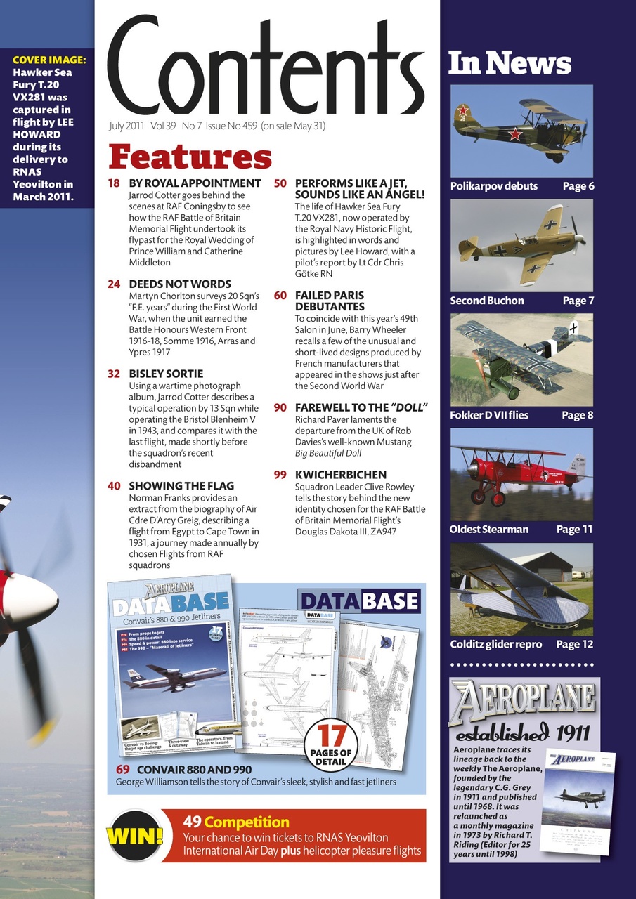 Aeroplane Preview Pages