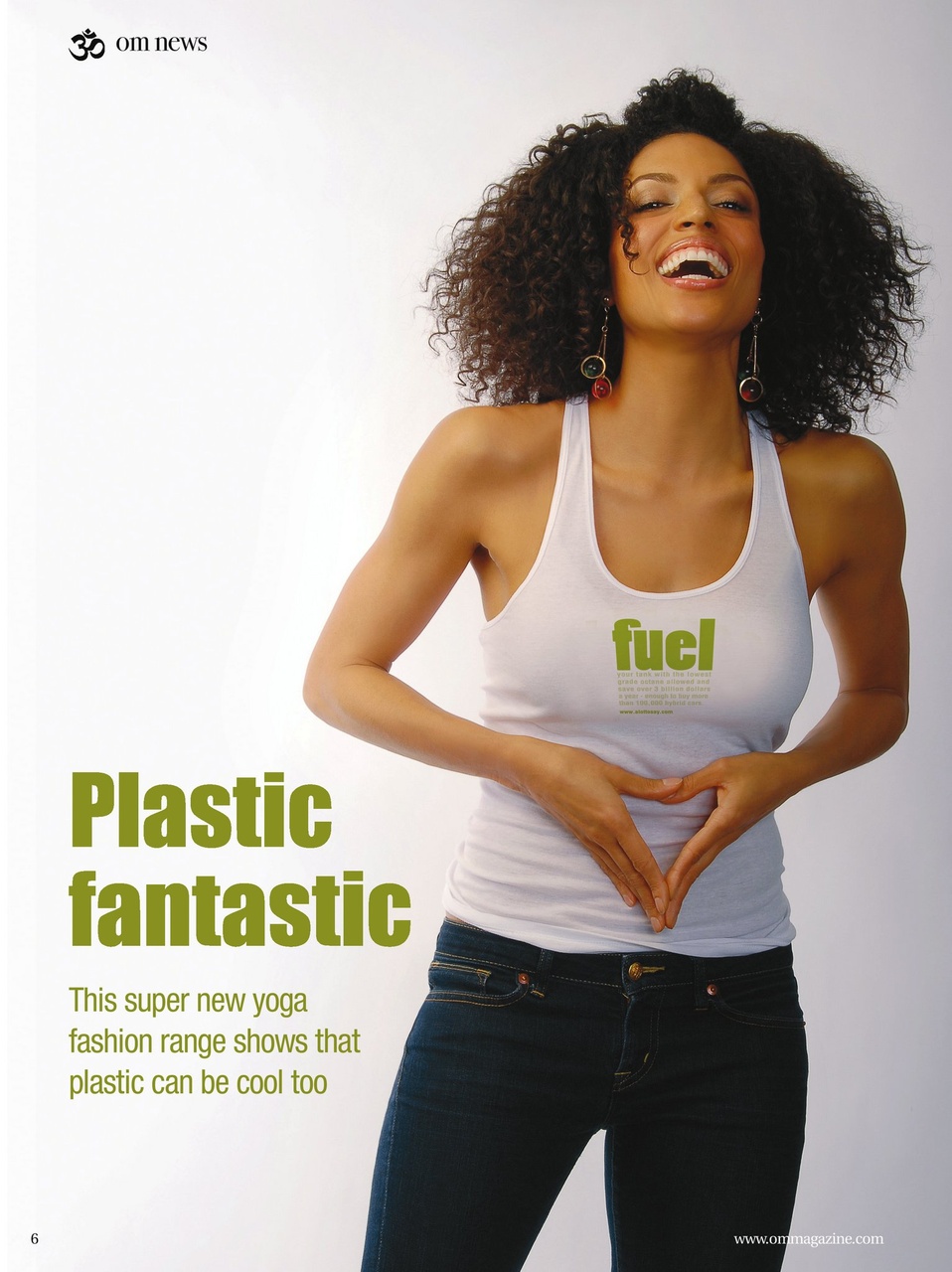 OM Yoga Magazine Preview Pages