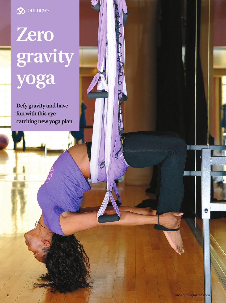 OM Yoga Magazine Preview Pages