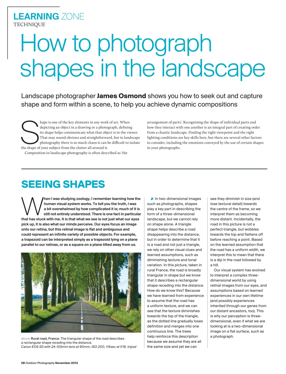 Outdoor Photography Preview Pages