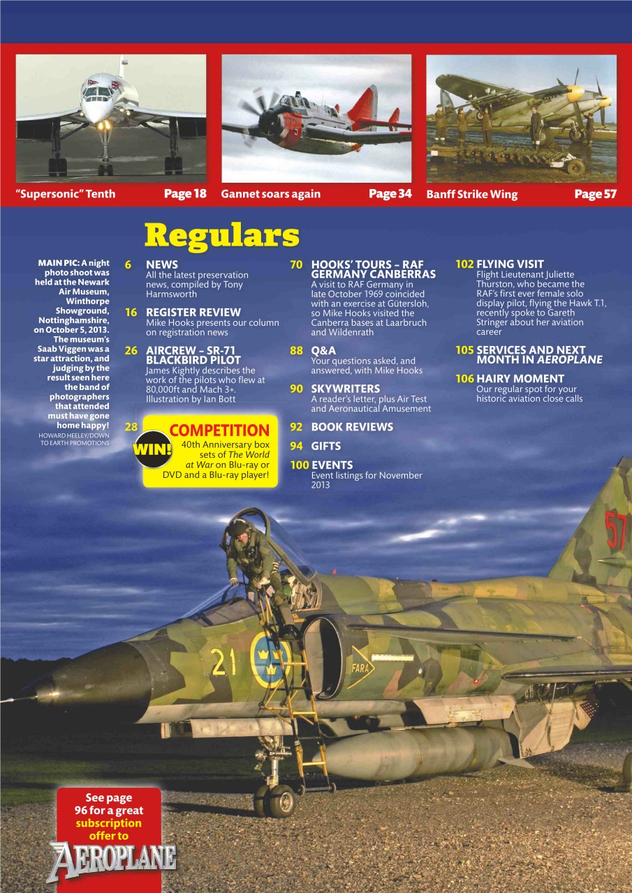 Aeroplane Preview Pages