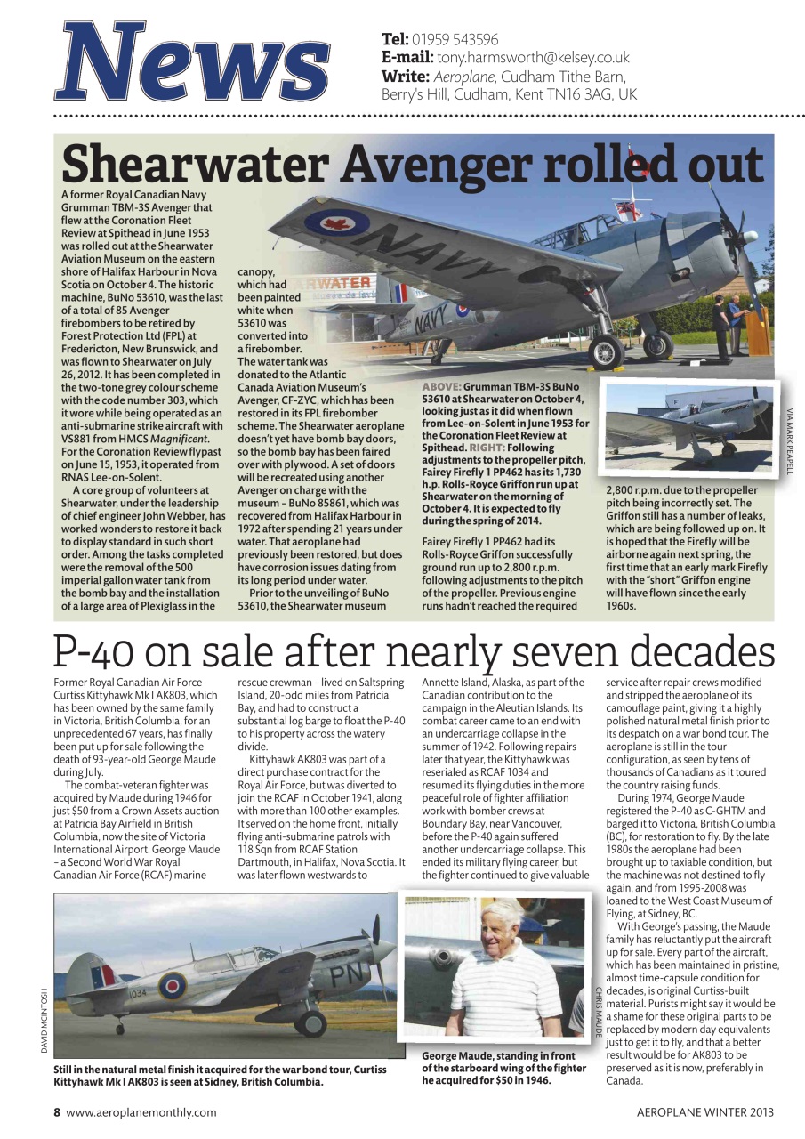 Aeroplane Preview Pages