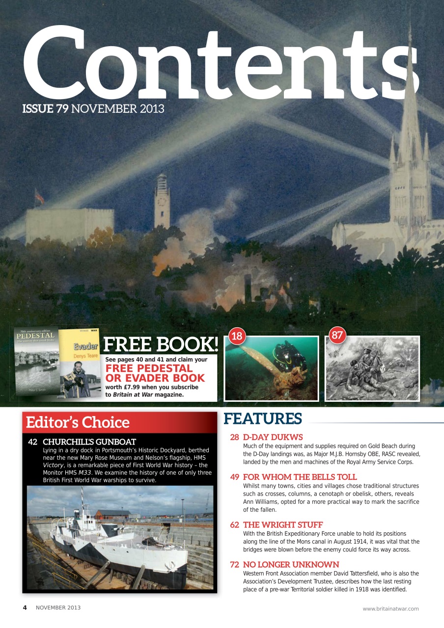 Britain at War Magazine Preview Pages
