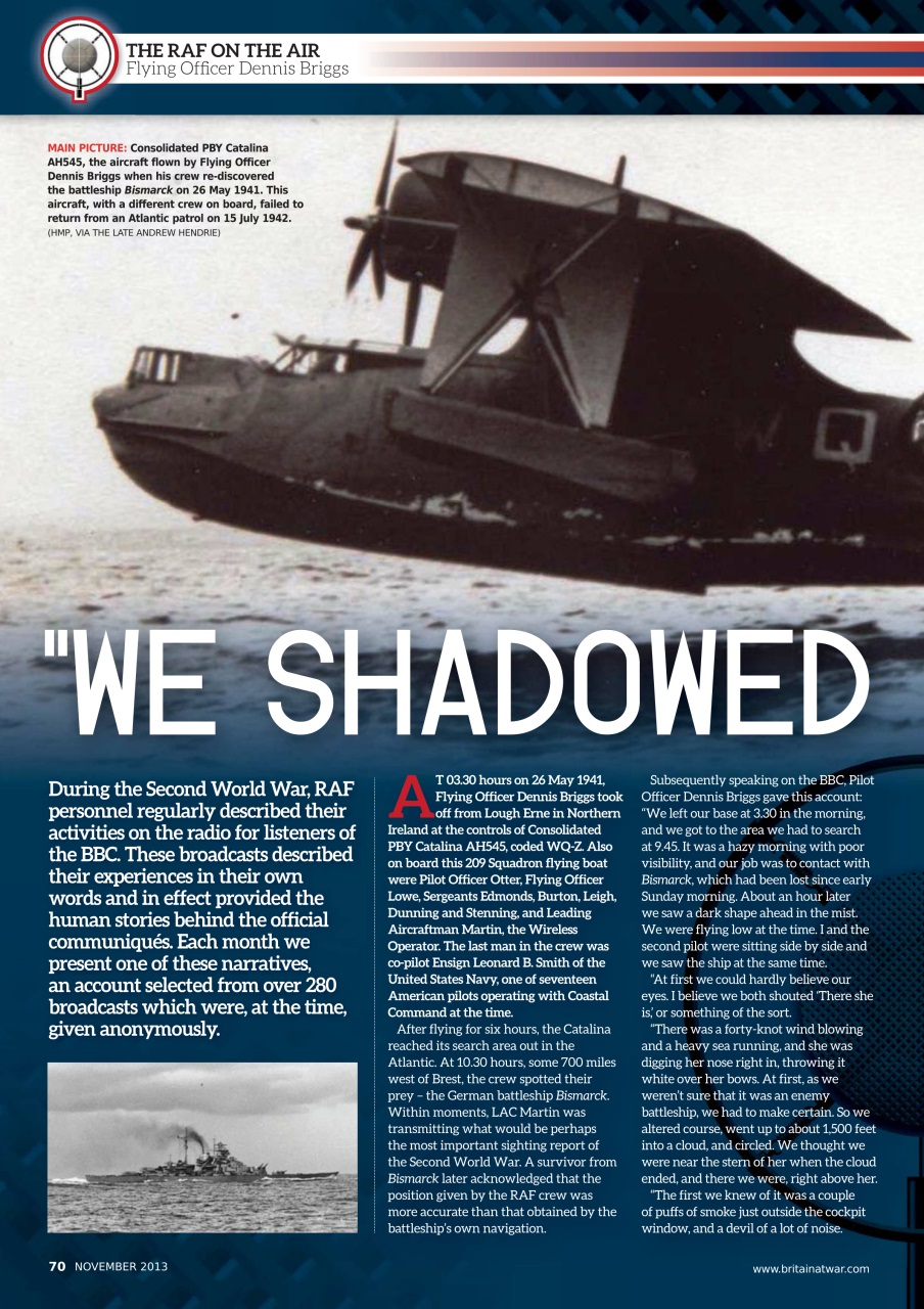 Britain at War Magazine Preview Pages