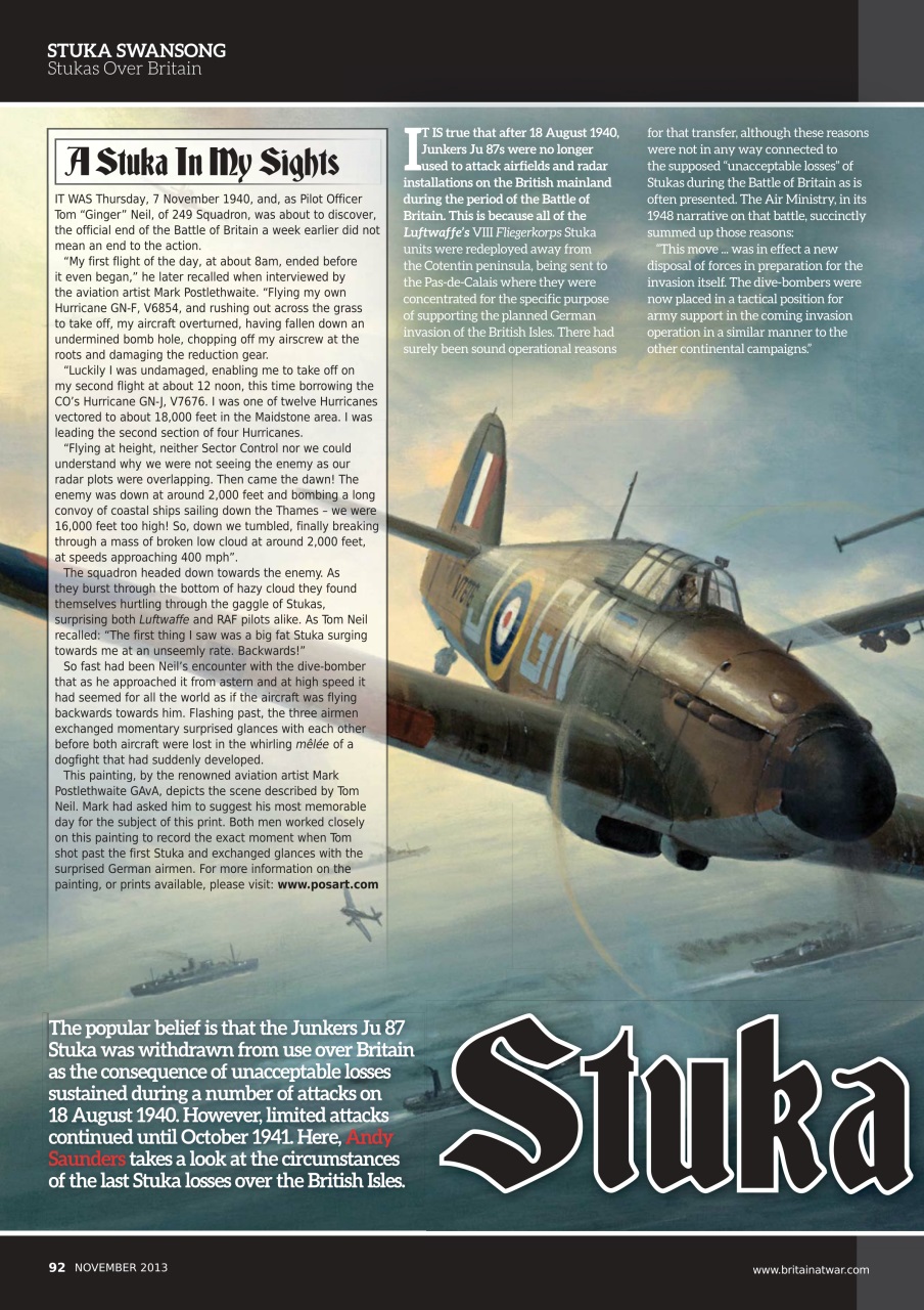 Britain at War Magazine Preview Pages
