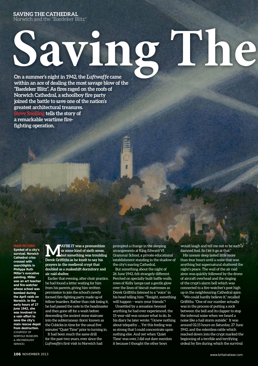 Britain at War Magazine Preview Pages