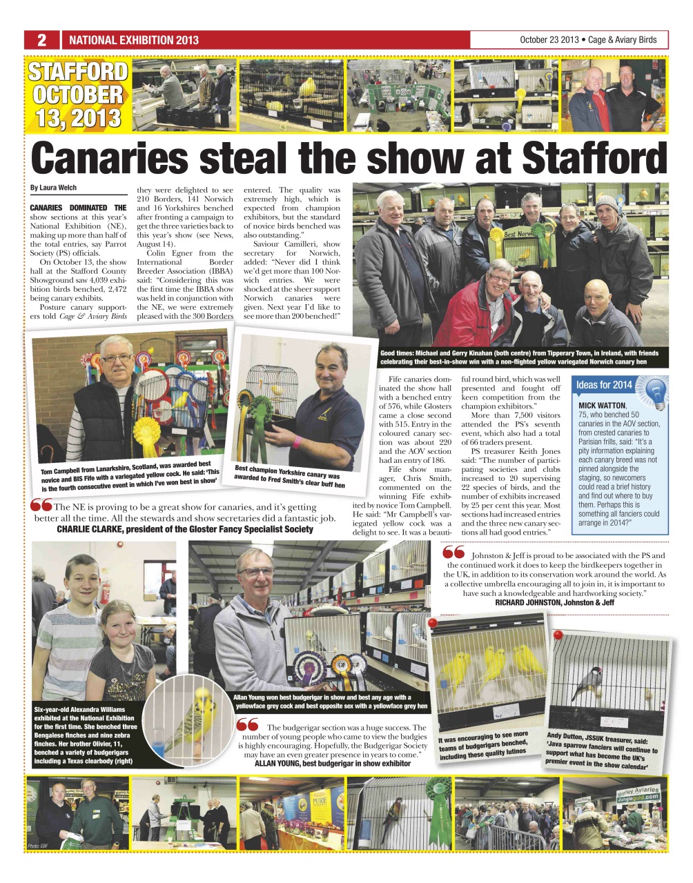 Cage & Aviary Birds Preview Pages