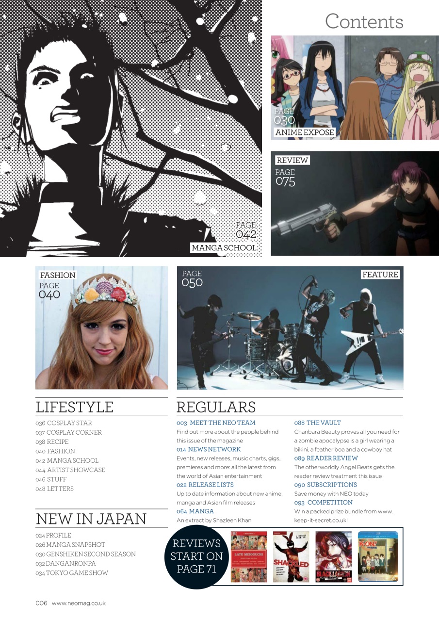 NEO Magazine Preview Pages