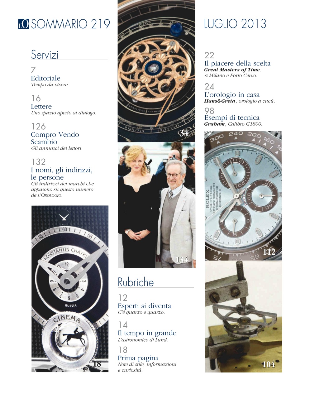 L'Orologio Preview Pages