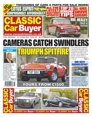 Classic Car Buyer issue No.200 TRIUMPH SPITFIRE