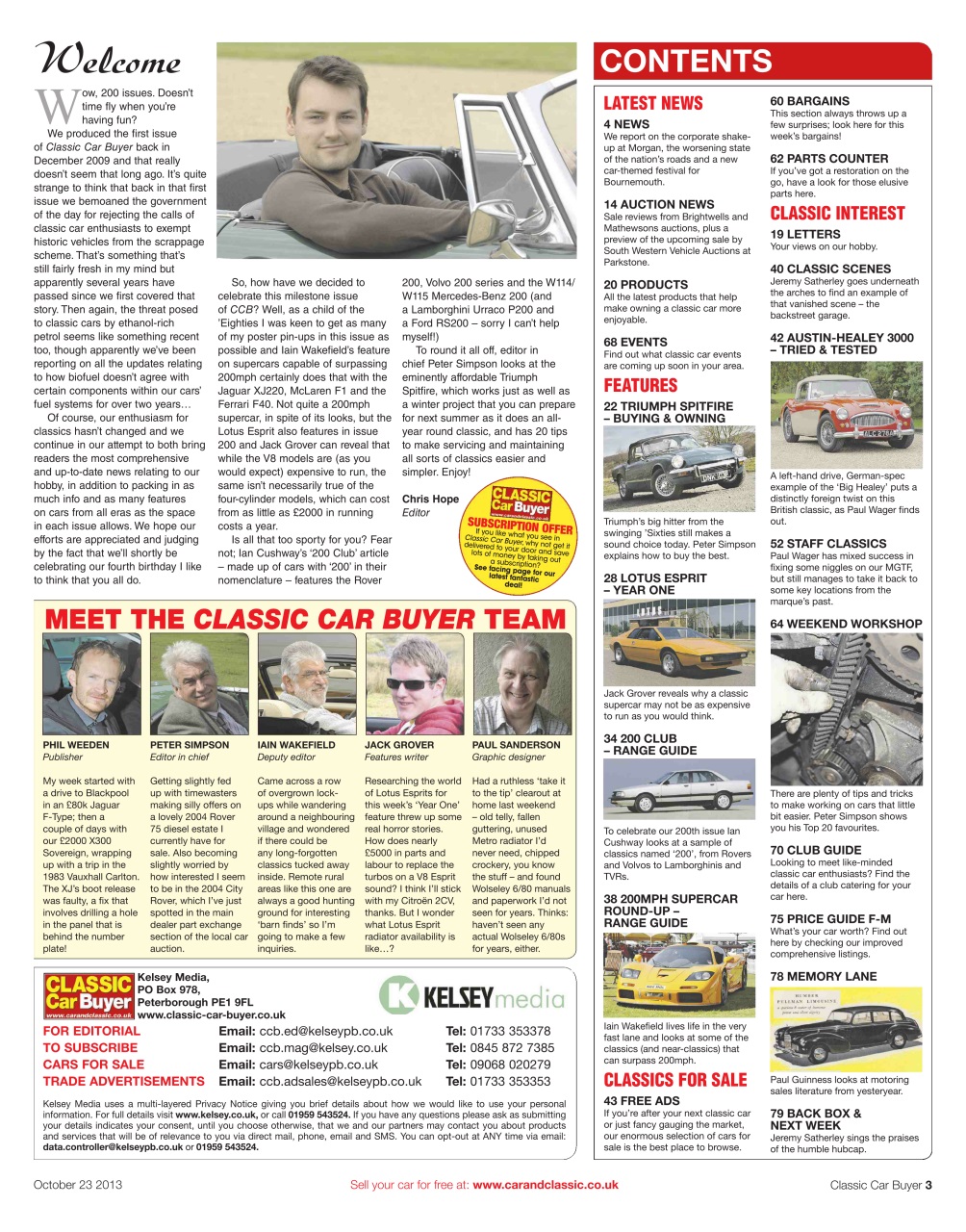 Classic Car Buyer Preview Pages