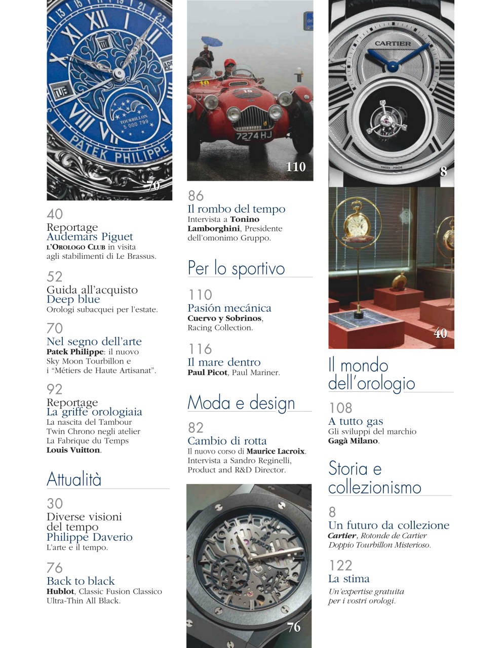 L'Orologio Preview Pages