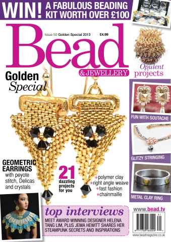Bead & Jewellery Magazine issue Bead Issue 50