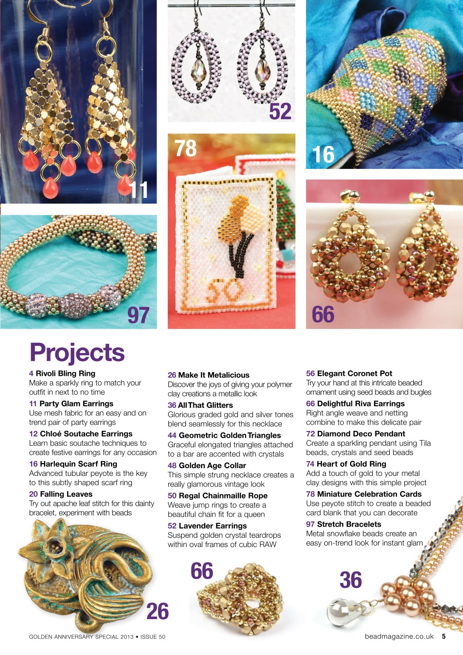 Bead & Jewellery Magazine Preview Pages
