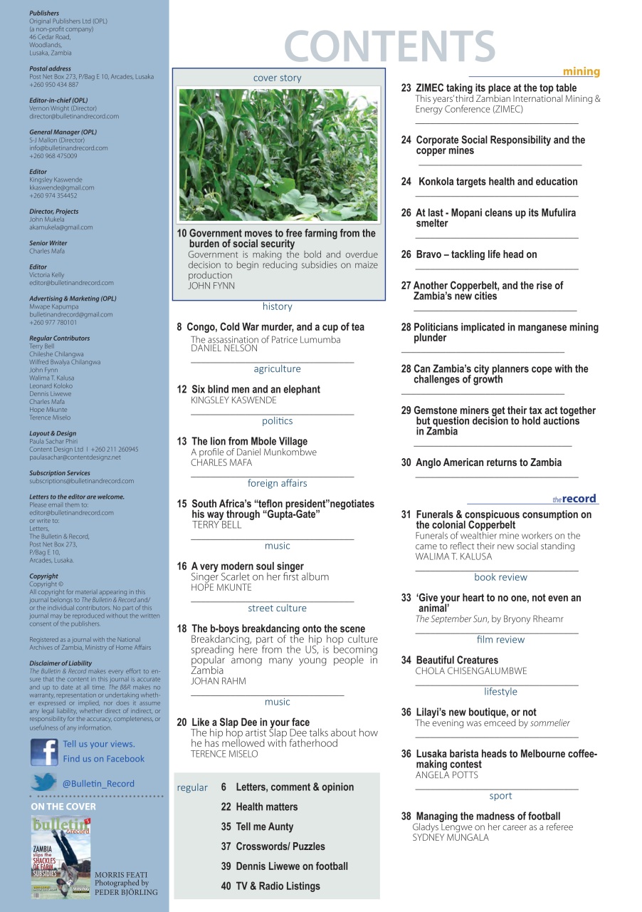 The Bulletin & Record Preview Pages