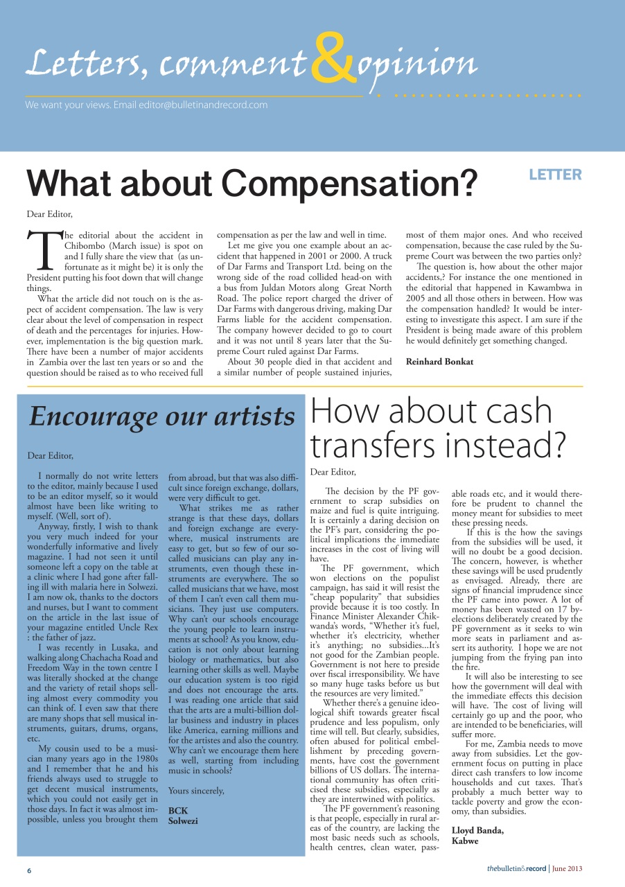 The Bulletin & Record Preview Pages