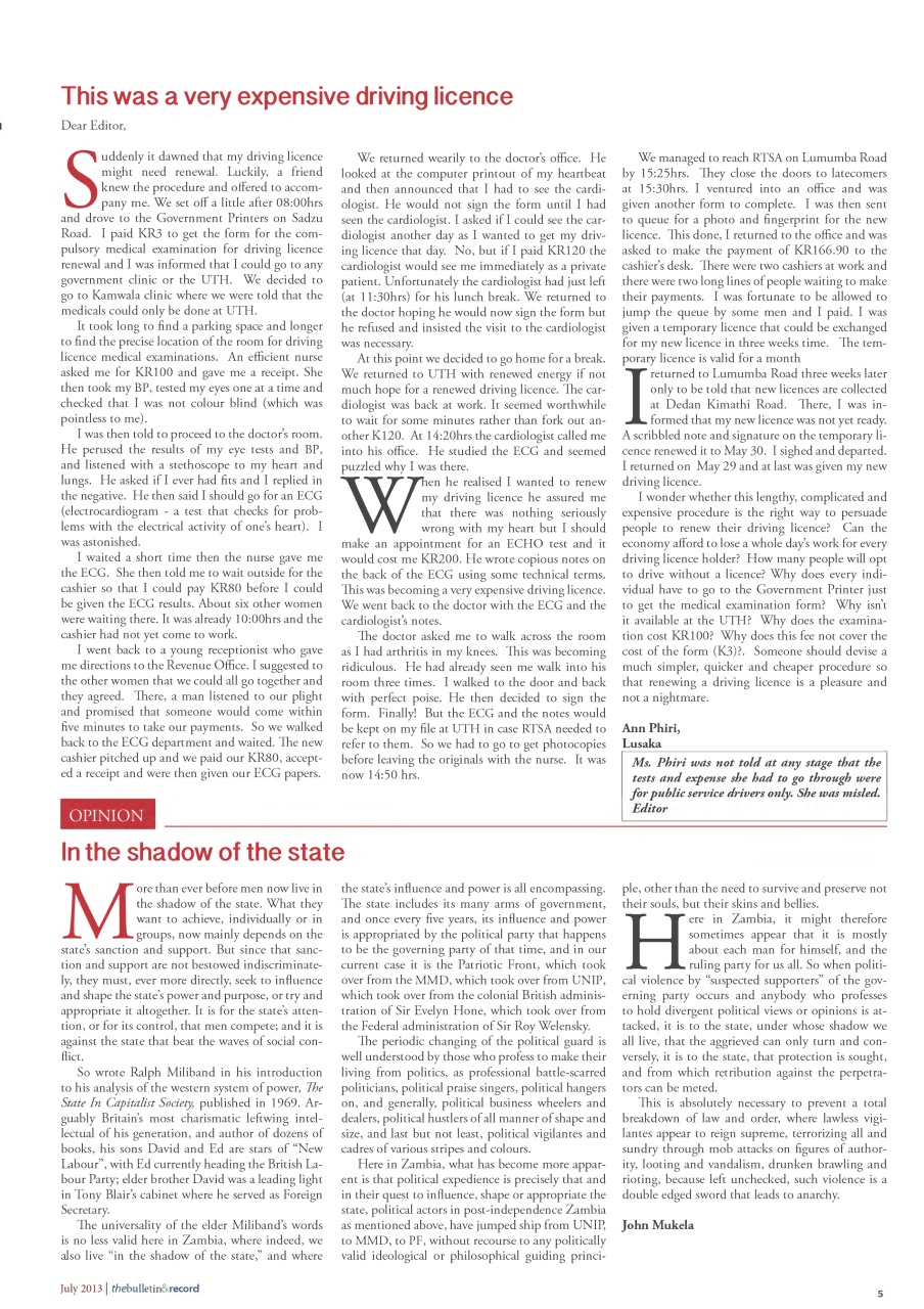 The Bulletin & Record Preview Pages