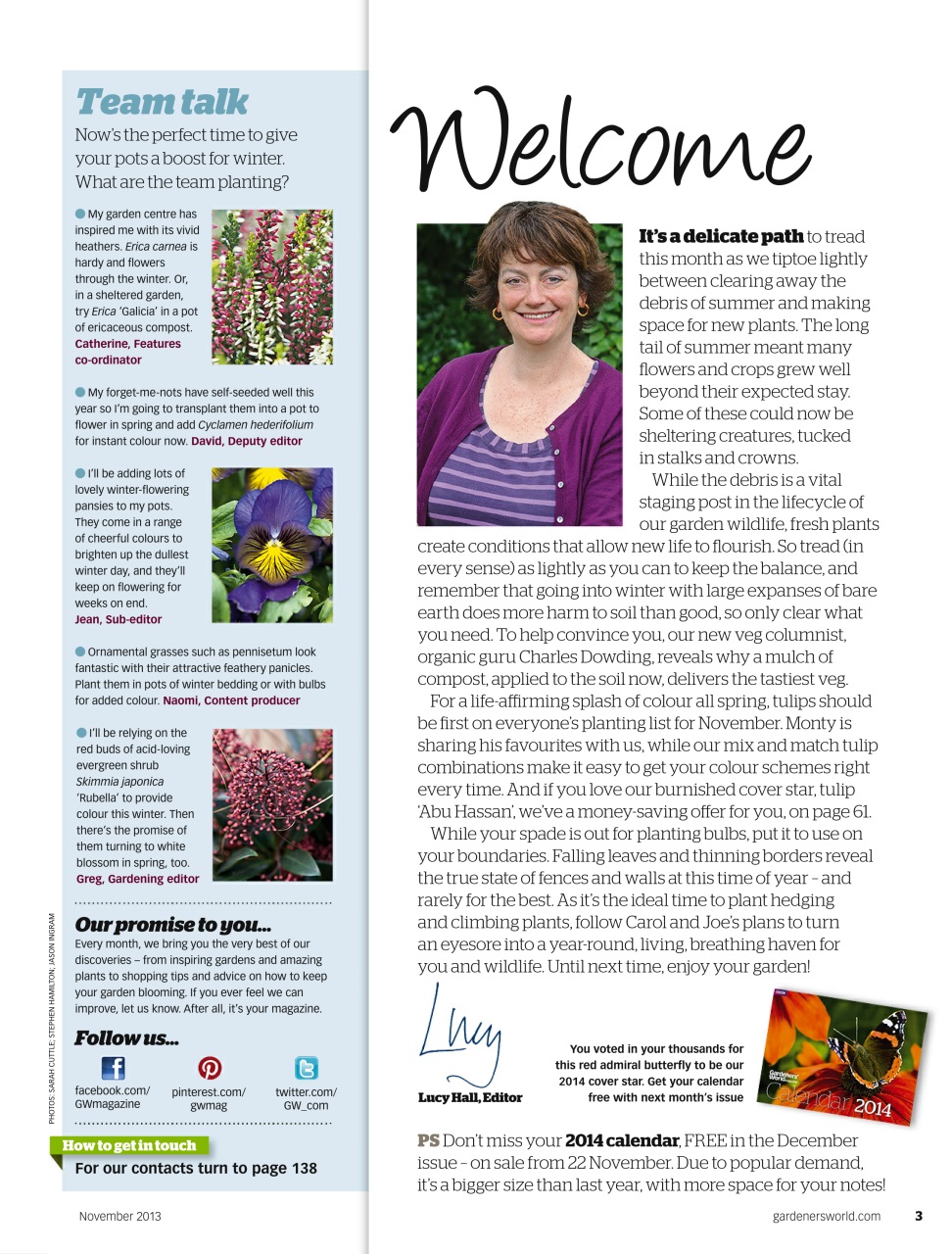 BBC Gardeners’ World Magazine Preview Pages