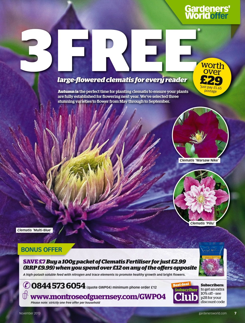 BBC Gardeners’ World Magazine Preview Pages