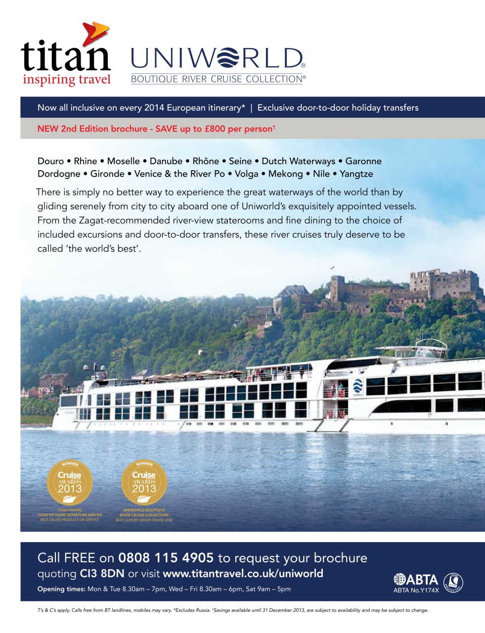 Cruise & Travel Preview Pages