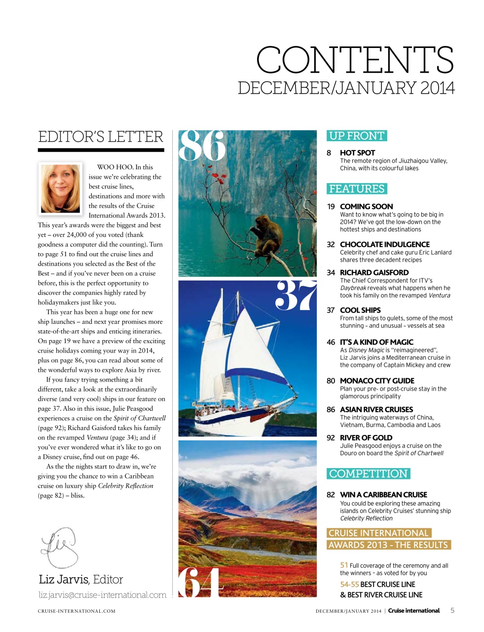 Cruise & Travel Preview Pages
