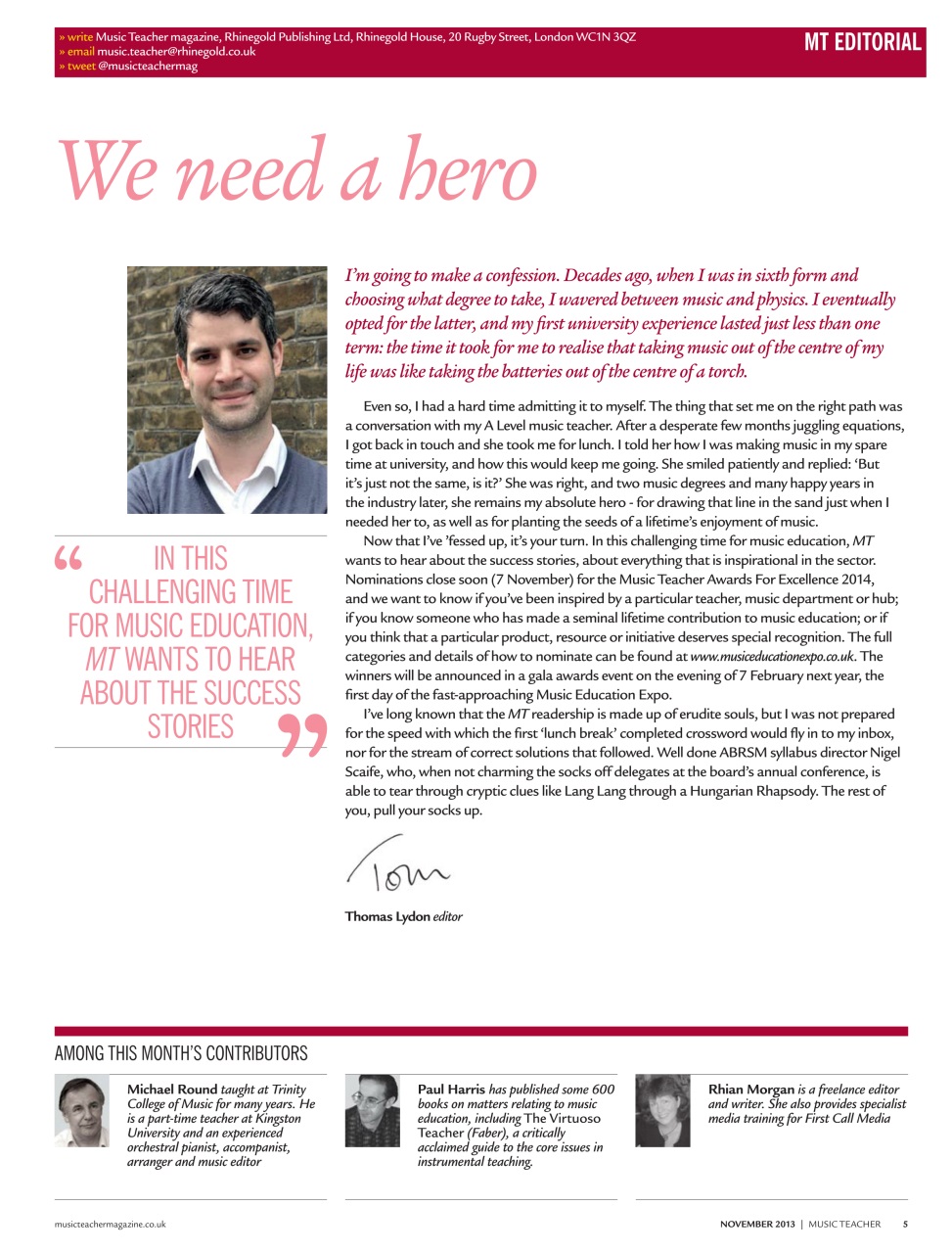 Music Teacher Preview Pages