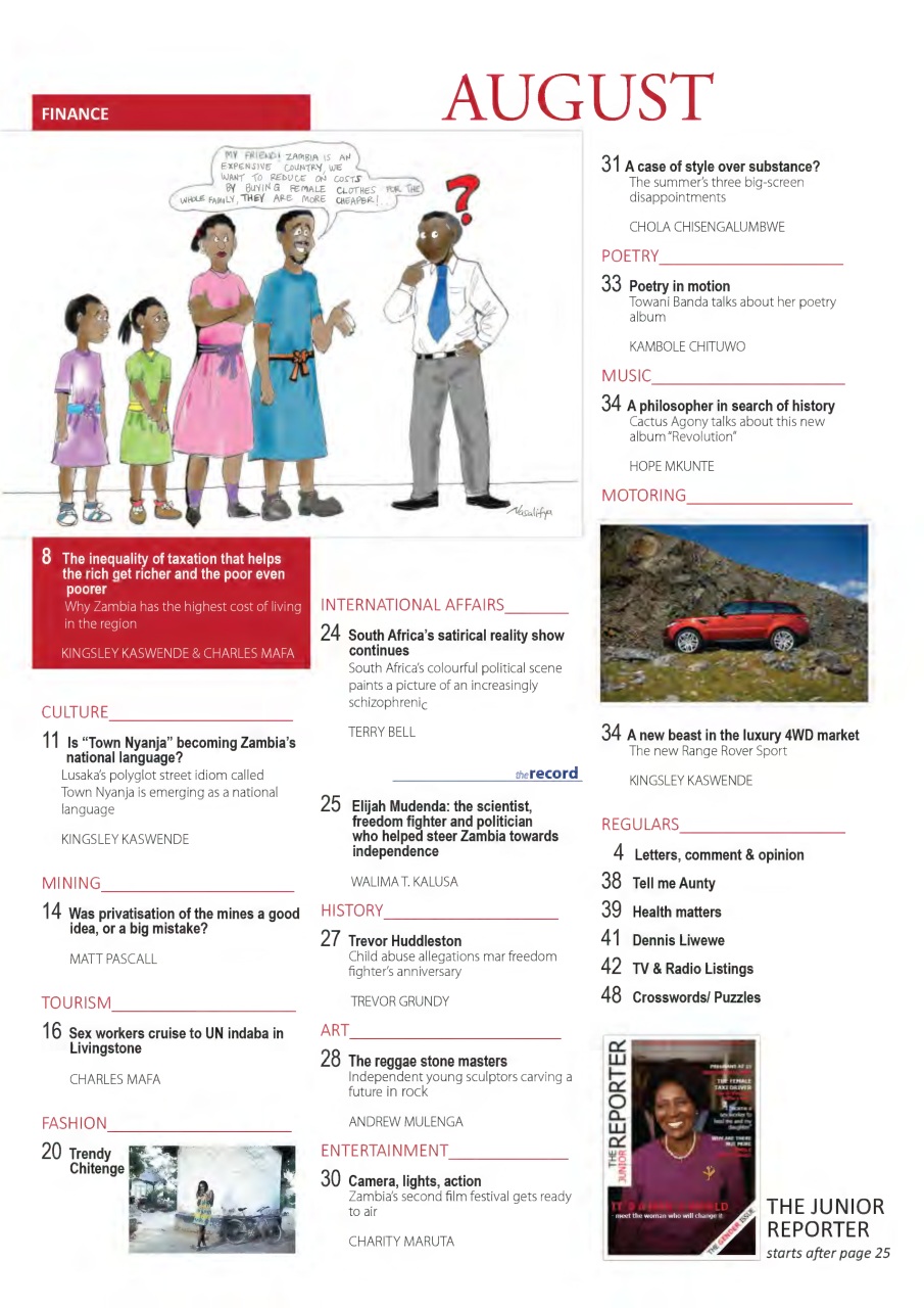 The Bulletin & Record Preview Pages