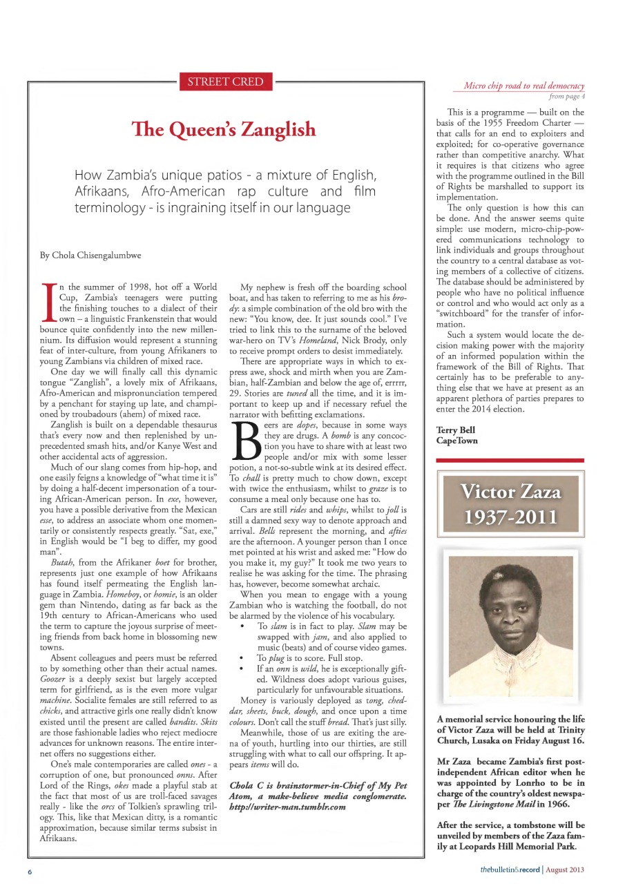 The Bulletin & Record Preview Pages