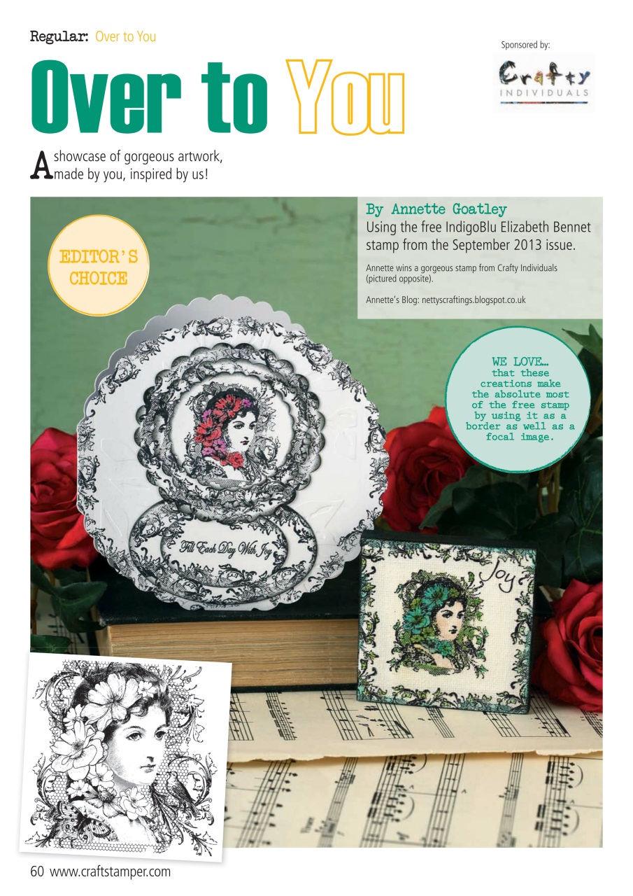 Craft Stamper Preview Pages