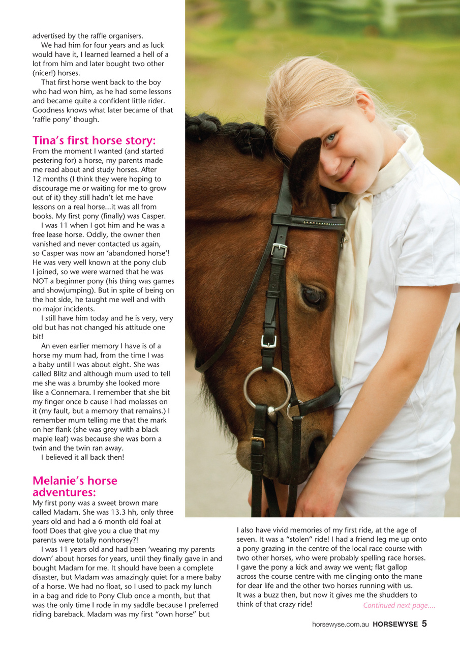 HorseWyse Magazine Preview Pages