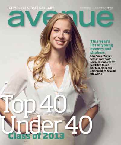 Avenue Calgary issue November 2013